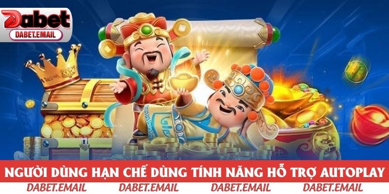 Người dùng hạn chế dùng tính năng hỗ trợ autoplay Người dùng hạn chế dùng tính năng hỗ trợ autoplay