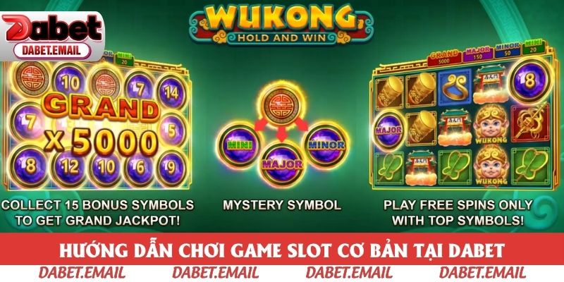 Hướng dẫn chơi game slot cơ bản tại Dabet